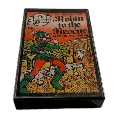 Robin To The Rescue, Commodore 64, C64. Solar Software. Ungetestet