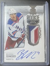 2022-23 Upper Deck the Cup - Rookie Auto Patch Braden Schneider #139 /249...