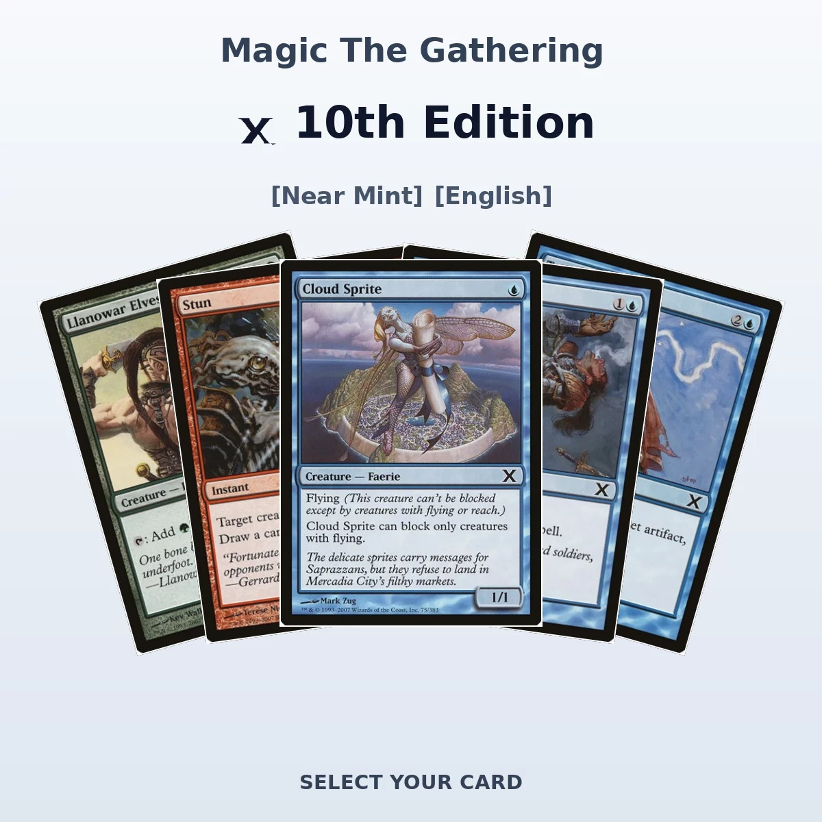 Magic The Gathering 10th Edition - Select Your Cards (NM)