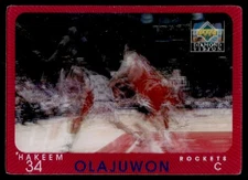 1997-98 UPPER DECK DIAMOND VISION HAKEEM OLAJUWON