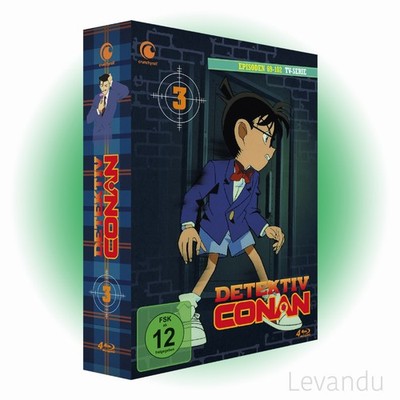 Blu-ray DETEKTIV CONAN - TV-Serie - Box 3 (Anime - Episoden 69-102) - 4 Disc's