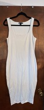 Forever 21 Women's Sleeveless White Dress Size L