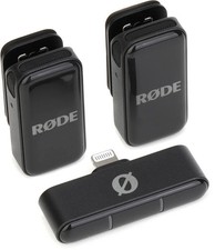 Rode Wireless Micro Microphone Kit - Lightning Connector, Black