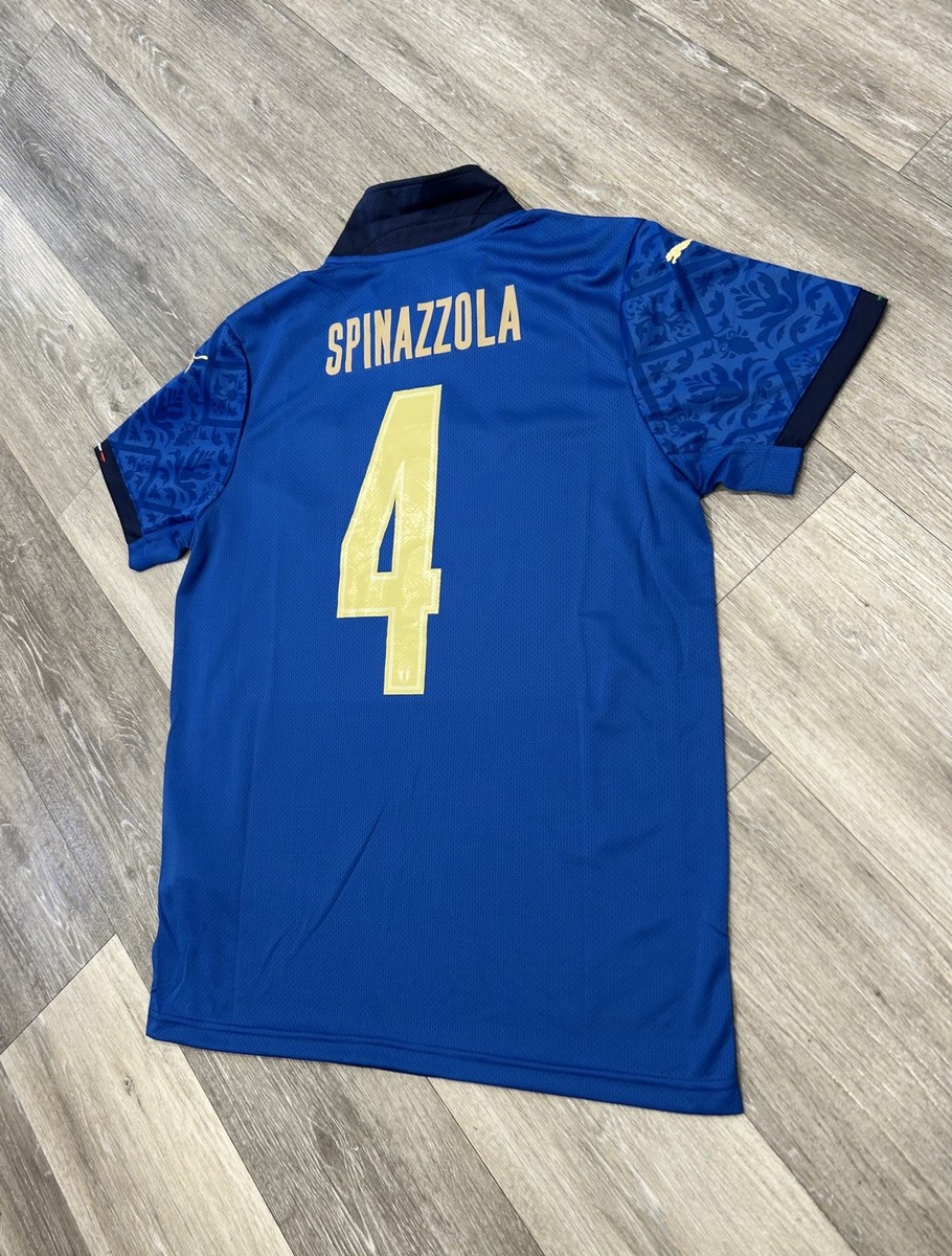 Spinazzola Italian Soccer Jersey Euro 2021 ITALY EURO 2020 Home