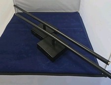 Desk Lamp Black Contemporary 2 Lamps. 28 In Long