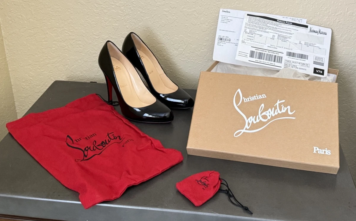 靴 EU38 Christian Louboutin Decollete 330A Christian Louboutin Decollete Heels for Women for sale | eBay