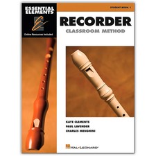 Hal Leonard Essential Elements For Recorder Bk/CD