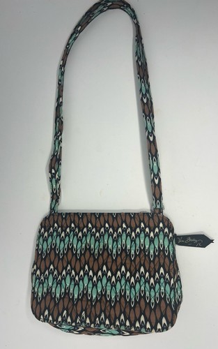 VERA BRADLEY Little Hipster Sierra Stream crossbody shoulder bag New - Picture 2 of 8