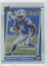 2021 Panini Donruss Rated Rookie Optic Holo Preview Amon-Ra St Brown #P-284 1m1a