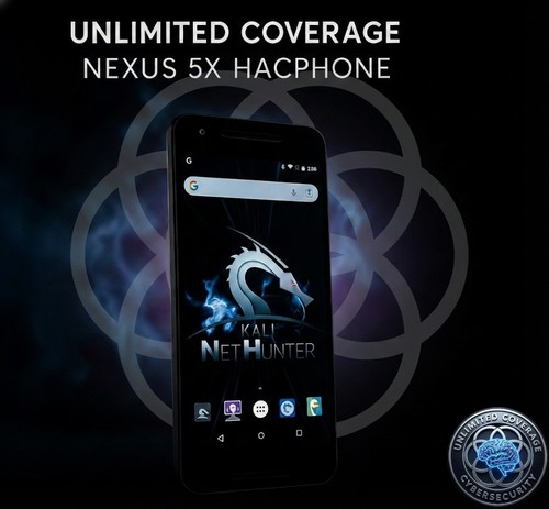 Unlimited Coverage - Nexus 5X Rooted Security Kali Nethunter Phone (Unlocked)