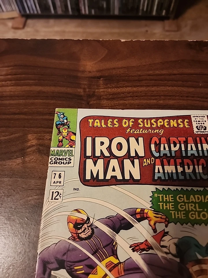 Tales of Suspense #76 (Marvel April 1966) VF + Batroc LARGE RUN 1st Ultimo  - Image 2 of 4