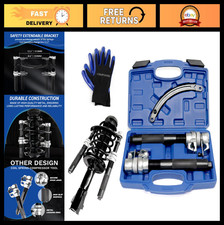 Heavy Duty Coil Spring Compressor Tool Set 2425lb Capacity For Car Truck Atv Ut