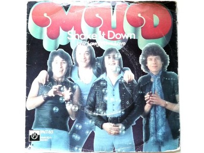 MUD   Shake It Down 7'' Single Record 1976 Private Stock Glam Rock 45 RPM