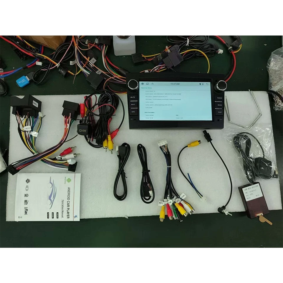 Für Opel Corsa C/D Zafira B Astra G H Android14 Apple Carplay Autoradio GPS NAVI - Bild 2 von 4