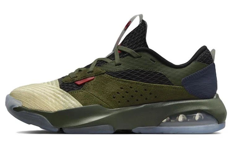 Jordan Air 200E Sneaker Shoes Olive/Red‎ New Size US 7 - EU 38 WMNS) Air Jordan Air 200E  main image 2
