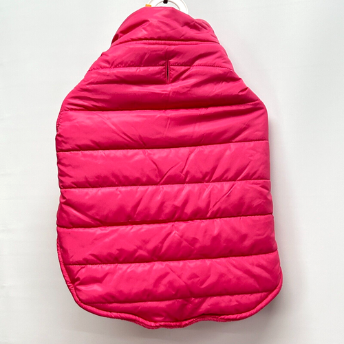 NWOT Top Paw Fleece Lined Pink Puffer Dog Vest Jacket Size Medium eBay