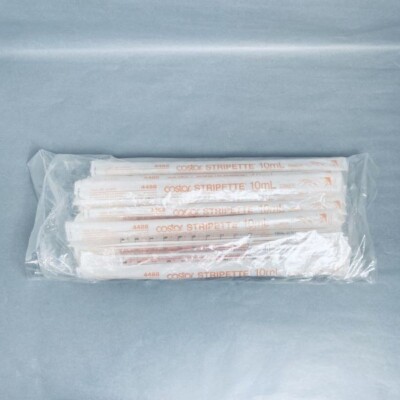 Corning Serological Pipette 10 ml Polystyrene Total of 75 Pipets