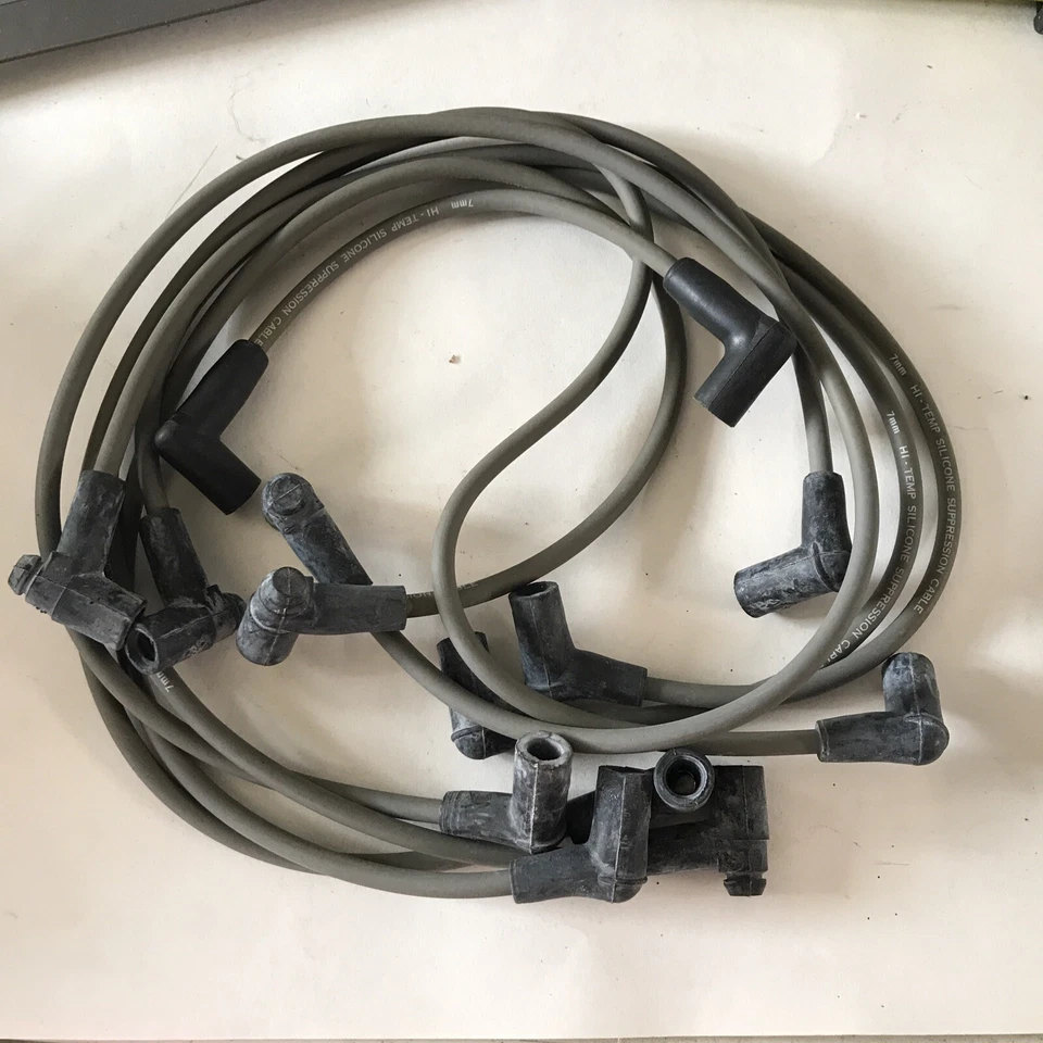 Juego de cables de bujía American Ignition Wire FM712 silicona de alta temperatura Foto 2 de 3