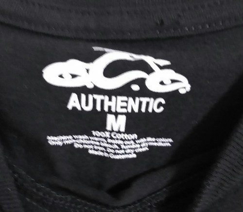 Orange County Choppers Tee Shirt Authentic Cotton Medium Pipes Maltese 1999 - Picture 5 of 6