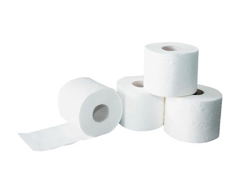 AKPACK Klopapier - Toilettenpapier 3-lagig - Super Soft Hochweiß - 252 Blatt pro Rolle
