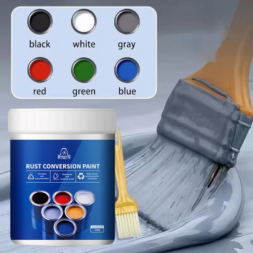Rust Removal Converter Metallic Paint, Multi-Functional Anti-Rust Paint New - Picture 2 of 23