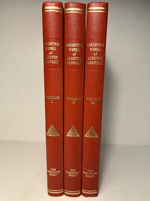 The Collected Works of Aleister Crowley - 3 Volumes - NICE! | eBay