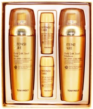 Tonymoly Intense Care Gold 24K Snail 2 pc Set Toner Emulsion