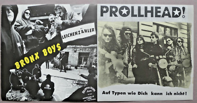 Bronx Boys   Leichenzähler (Body Count) Prollhead - Auf Typen wie dich 7'' MINT-