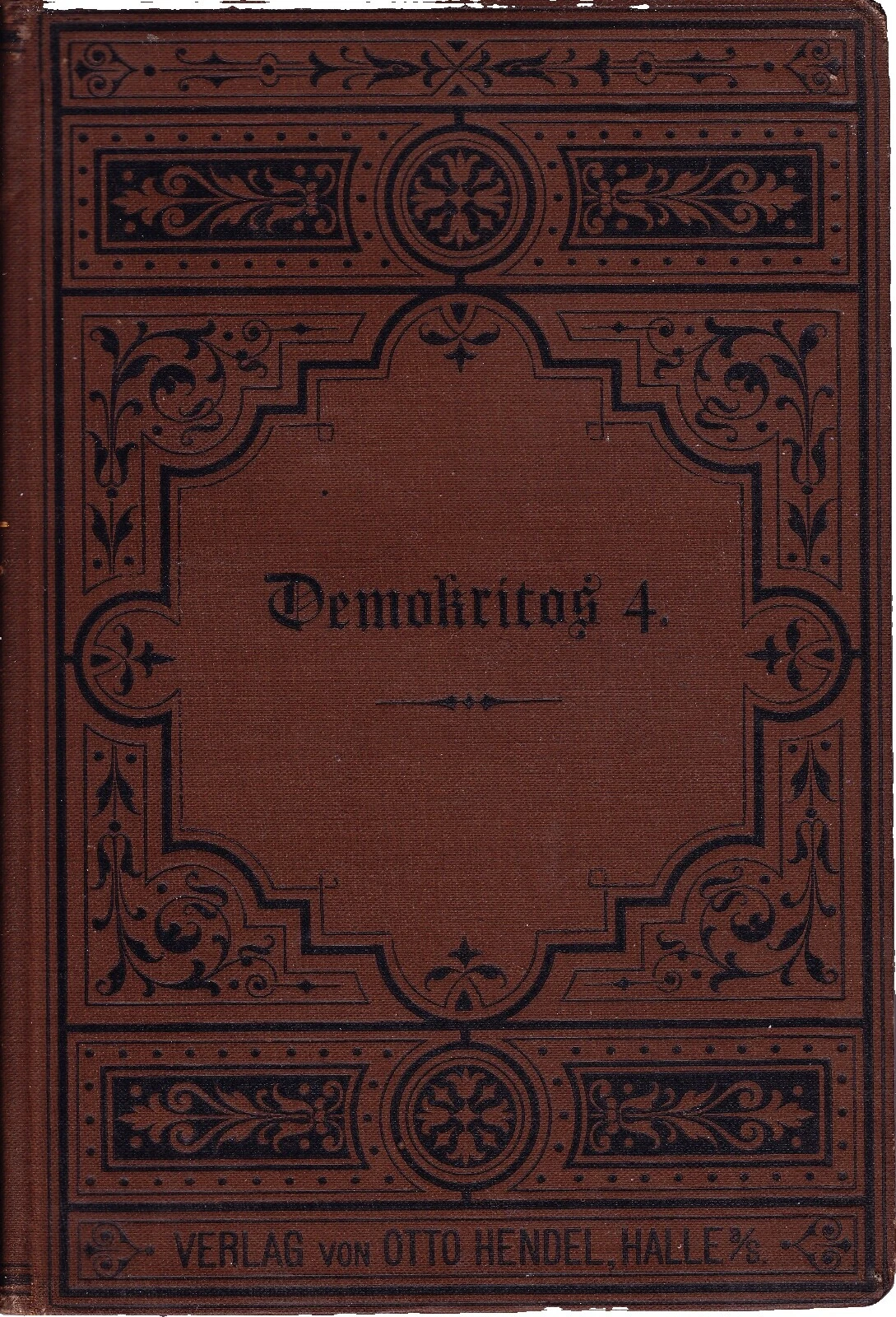 Philosophy Hardcover Antiquarian & Collectible Books in German