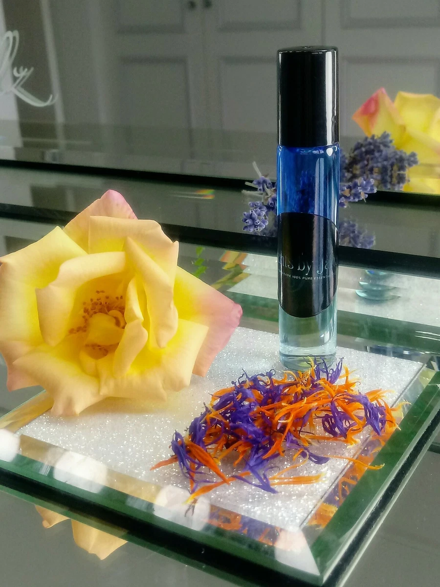 Neroli Amber Cedarwood All Natural Vegan Hand blended Alcohol Free Perfume