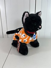    Build A Bear Halloween Promise Pets All Black Cat Kitty Plush w/ Pajamas   