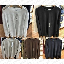 UNIQLO AIRism cotton crew neck T-shirt XS-4XL 5Color Unisex New Japan 475349