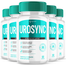 Urosync for Men Advanced Prostate Health  Urinary Support Supplement 300 Caps