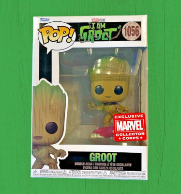 Groot #1056 Funko Pop! Marvel Collector Corps - Marvel Studios I Am Groot, New