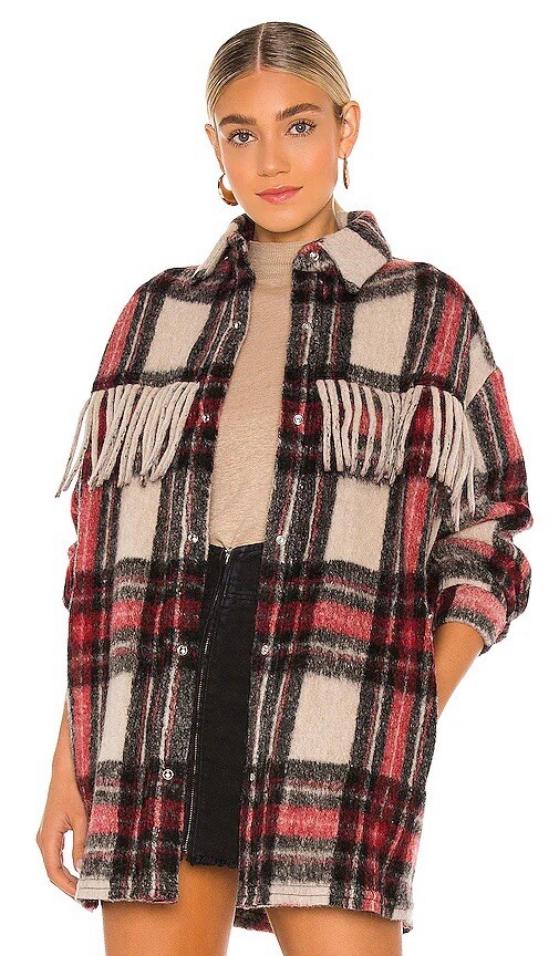 Manteau Long Manteau Iro Carreaux Iro Cocha Coat Manteau Isabel