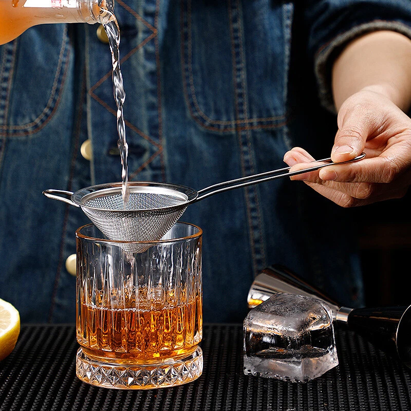 Barsieb konisch Edelstahl Cocktailsieb Barsieb Teesieb Küchensieb Spitzsieb Mini - Bild 3 von 4