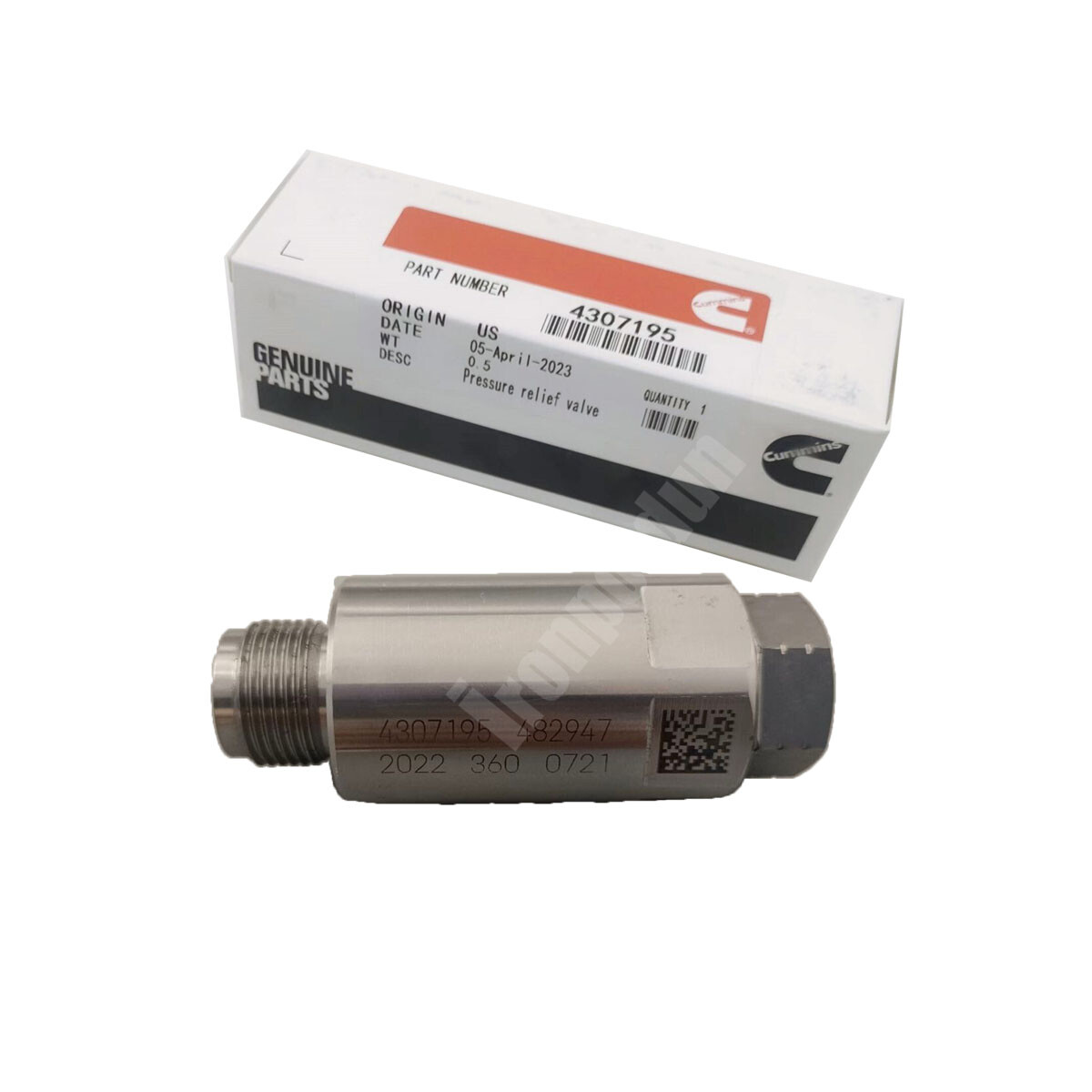 Pressure Relief Valve Common 4307195 Fits for Cummins ISX15 QSX15