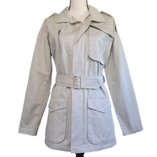 Naked Wardrobe Belted Trench Coat Size Small Nwt