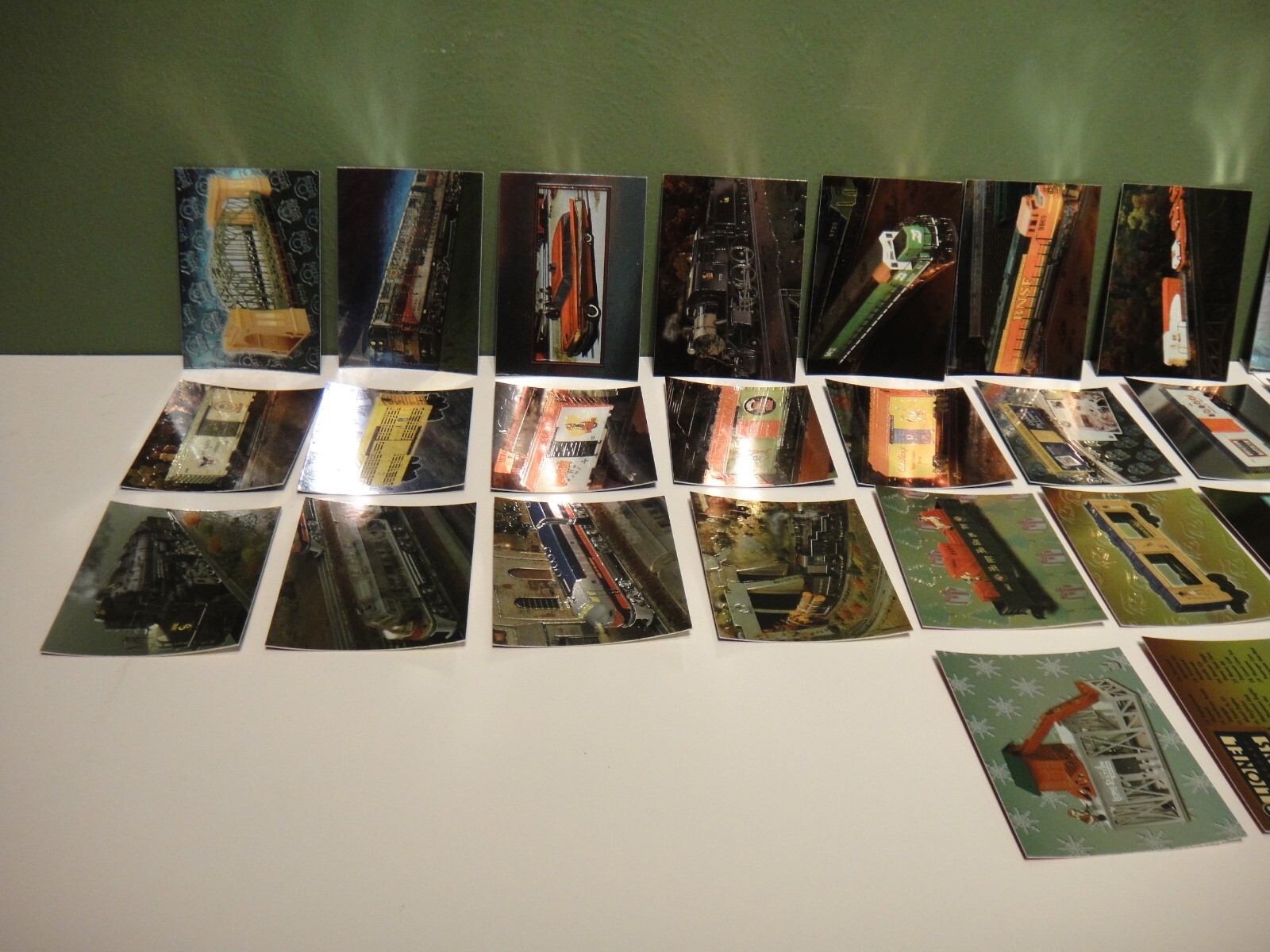 1999 - Duocards - Lionel Legendary Trains - Complete Base Card Set 1-72 Foil - Picture 6 of 7