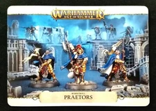 3 Praetors Warhammer Sigmar Dominion Stormcast Eternals Halberds Bodyguards