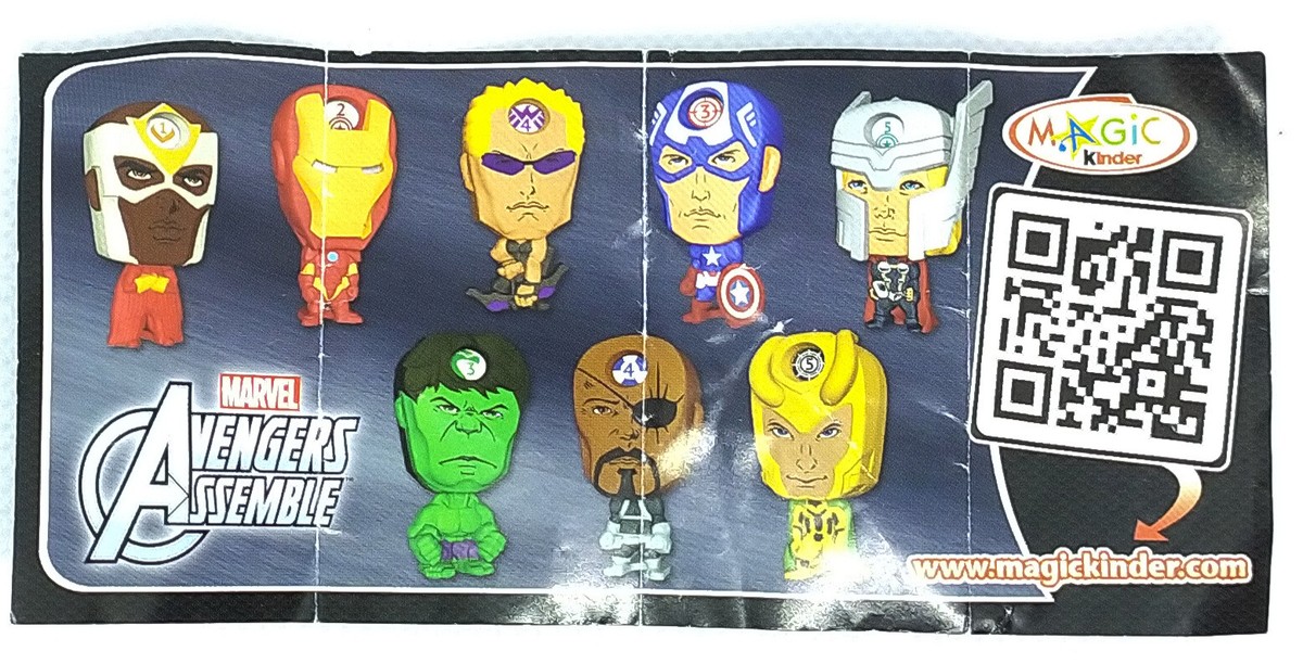 KINDER SURPRISE Marvel Avengers Assemble 2015 #324