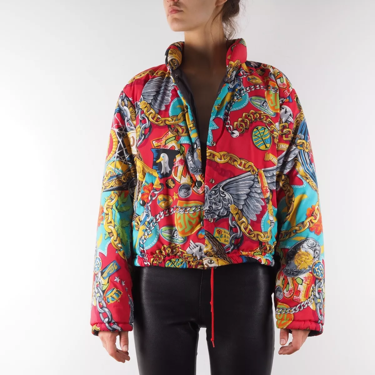 KENZO Jungle Vintage France Print Jacket L Large Rare 90s |