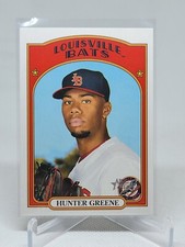 2021 Topps Heritage Minor League #63 Hunter Greene E3B