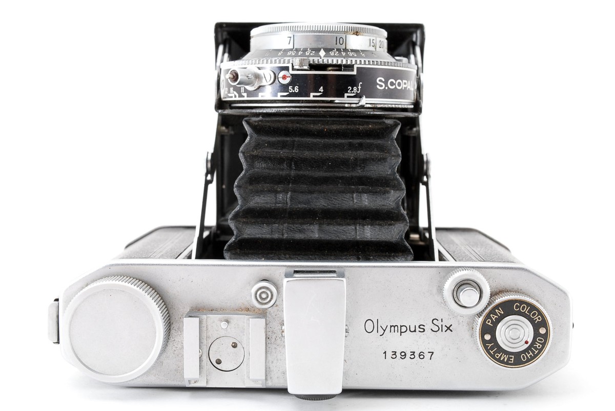 olympus six 　蛇腹カメラ　olympus oic Exc++++] Olympus Six 6 Folding Camera Zuiko FC 7.5cm f/2.8