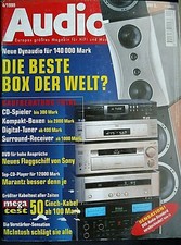 AUDIO 4/99, ALR JORDAN NOTE 3,DYNAUDIO AUDIENCE LR 120,LUA JUNIOR,PIEGA P 2,KORA