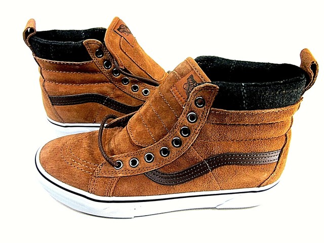 vans sk8 hi mte pewter plaid