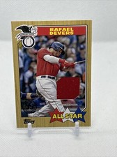 2022 Topps Series 2 Rafael Devers 1987 All-Star Jersey Relic Red 87ASR-RD BOSTON