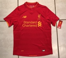 NWT NEW BALANCE Liverpool F.C. 2016/2017 Home Jersey  Youth Large