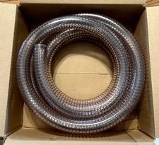 SUN-FLOW SF-60, 1in P.V.C. Spring Wire Suction Hose, NEW Cut from 100ft Rolls