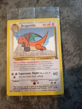 Pokémon Dragonite Rare 1999 Film Black Star Promo Card 